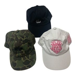 Three Women Hats From Adidas&Shein